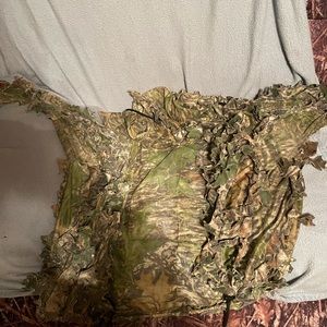 Mossy oak leafy full zip jacket